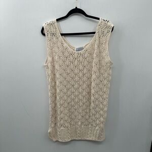 B BRONSON Vintage crotched sleeveless woman's tank.